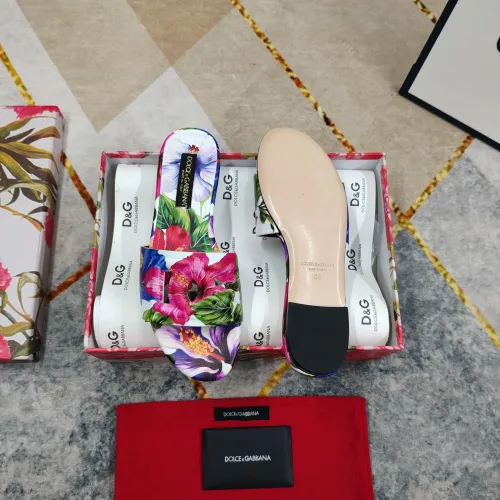 Replica Dolce & Gabbana D&G Slippers For Women #1472847 $135.00 USD for Wholesale