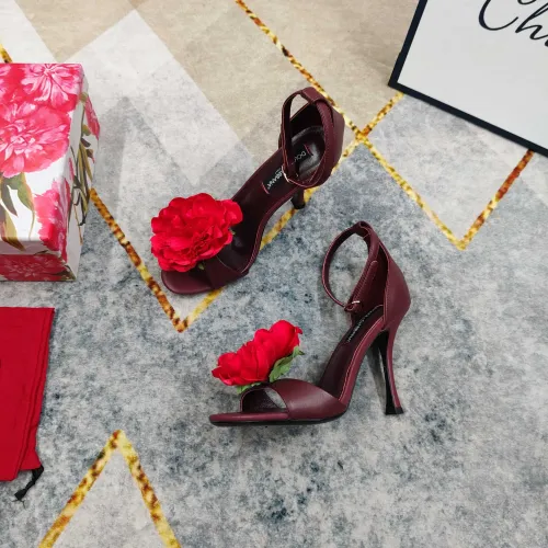Replica Dolce & Gabbana D&G Sandal For Women #1472852 $125.00 USD for Wholesale