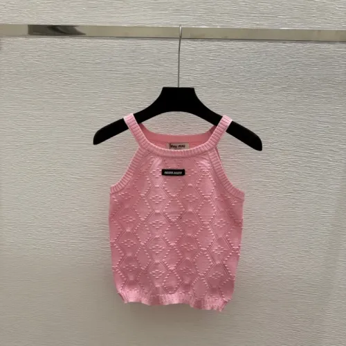 Cheap MIU MIU T-Shirts Sleeveless For Women #1472864, $$82.00 USD On MIU MIU T-Shirts