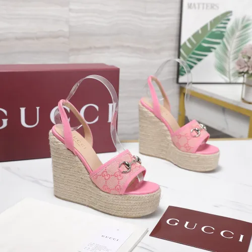 Replica Gucci Sandal For Women #1472882 $100.00 USD for Wholesale