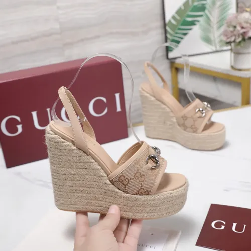 Replica Gucci Sandal For Women #1472883 $100.00 USD for Wholesale