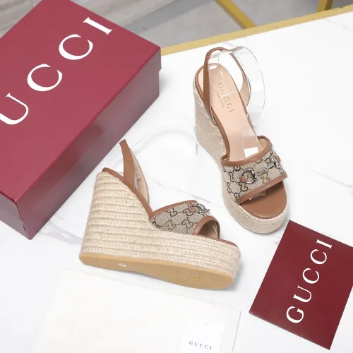 Replica Gucci Sandal For Women #1472884 $100.00 USD for Wholesale