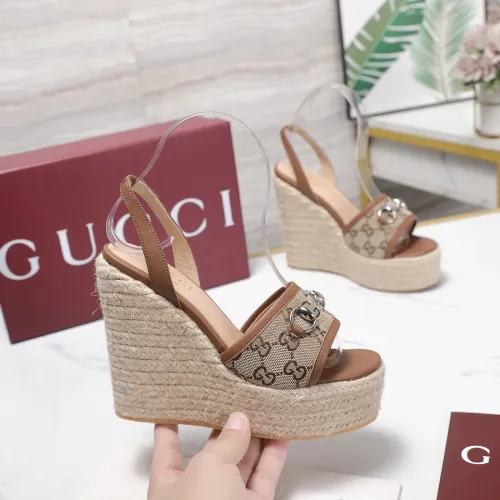 Replica Gucci Sandal For Women #1472884 $100.00 USD for Wholesale