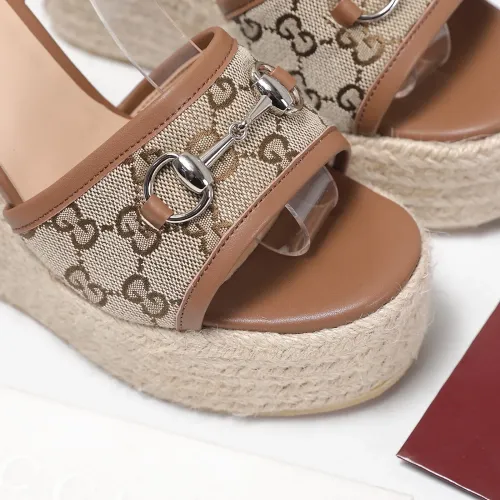 Replica Gucci Sandal For Women #1472884 $100.00 USD for Wholesale
