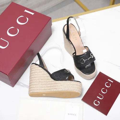 Replica Gucci Sandal For Women #1472886 $100.00 USD for Wholesale