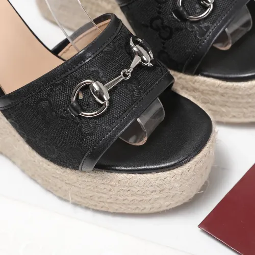Replica Gucci Sandal For Women #1472886 $100.00 USD for Wholesale