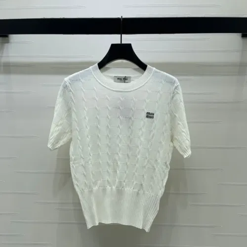Cheap MIU MIU T-Shirts Short Sleeved For Women #1472889, $$85.00 USD On MIU MIU T-Shirts