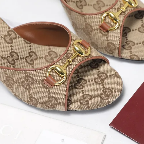 Replica Gucci Slippers For Women #1472893 $100.00 USD for Wholesale