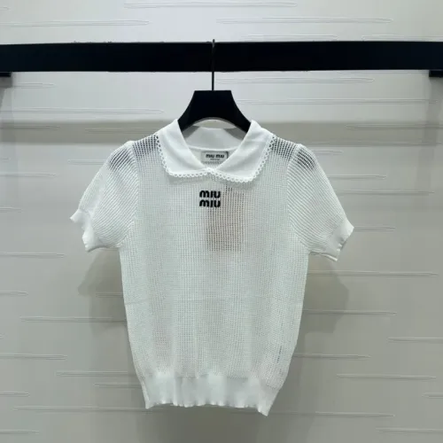 Cheap MIU MIU T-Shirts Short Sleeved For Women #1472896, $$88.00 USD On MIU MIU T-Shirts