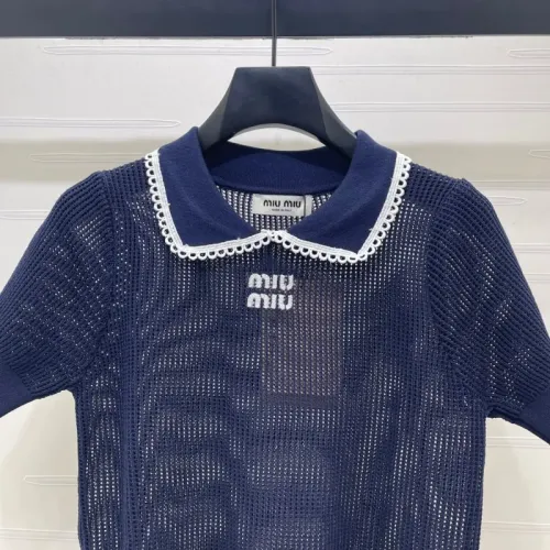 Replica MIU MIU T-Shirts Short Sleeved For Women #1472897 $88.00 USD for Wholesale