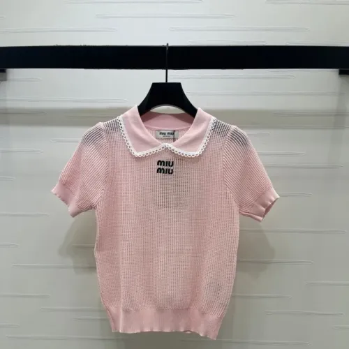 Cheap MIU MIU T-Shirts Short Sleeved For Women #1472898, $$88.00 USD On MIU MIU T-Shirts