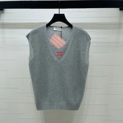 Cheap MIU MIU T-Shirts Sleeveless For Women #1472899, $$88.00 USD On MIU MIU T-Shirts