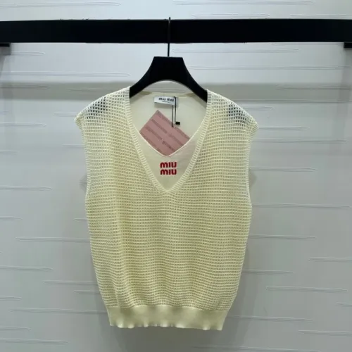 Cheap MIU MIU T-Shirts Sleeveless For Women #1472900, $$88.00 USD On MIU MIU T-Shirts
