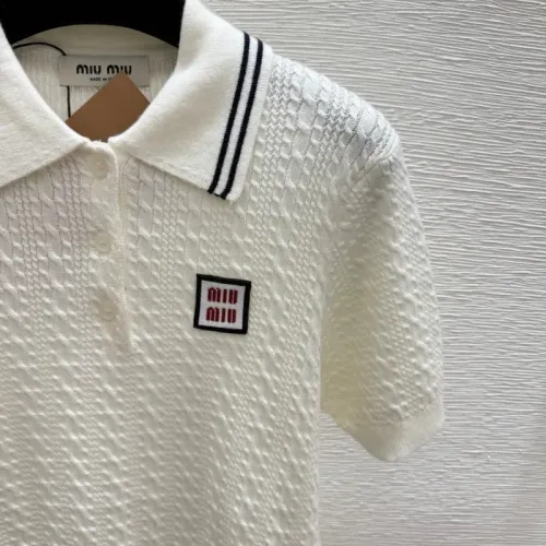 Replica MIU MIU T-Shirts Short Sleeved For Women #1472901 $88.00 USD for Wholesale