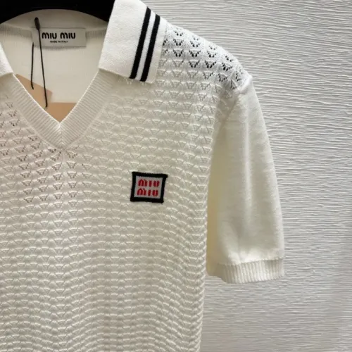 Replica MIU MIU T-Shirts Short Sleeved For Women #1472903 $96.00 USD for Wholesale