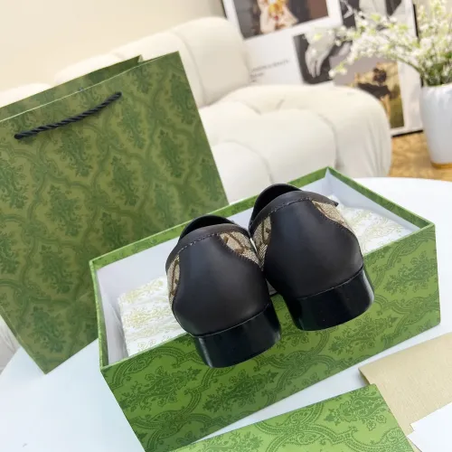 Replica Gucci Oxfords Shoes For Women #1472944 $92.00 USD for Wholesale