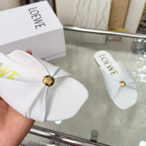 Replica LOEWE Slippers For Women #1472945 $80.00 USD for Wholesale
