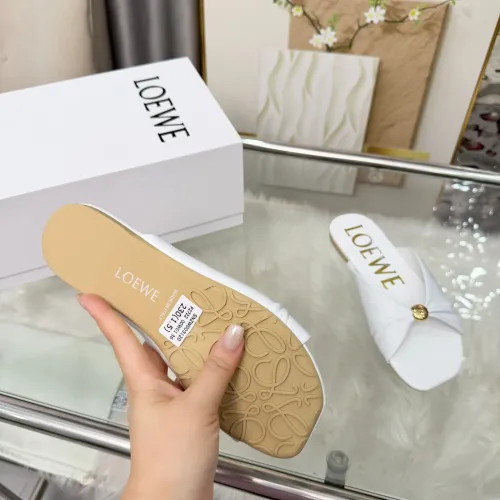 Replica LOEWE Slippers For Women #1472945 $80.00 USD for Wholesale