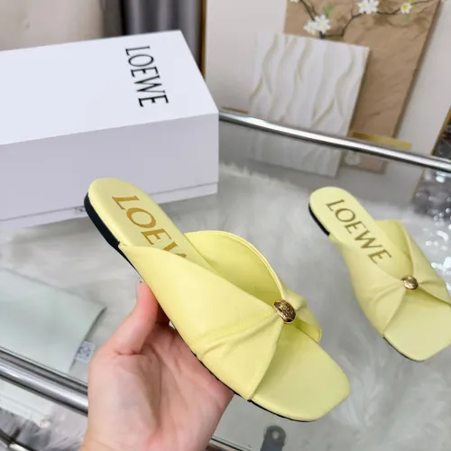 Replica LOEWE Slippers For Women #1472947 $80.00 USD for Wholesale