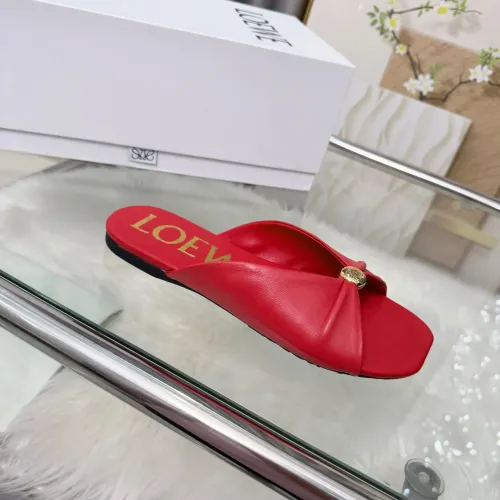 Replica LOEWE Slippers For Women #1472948 $80.00 USD for Wholesale