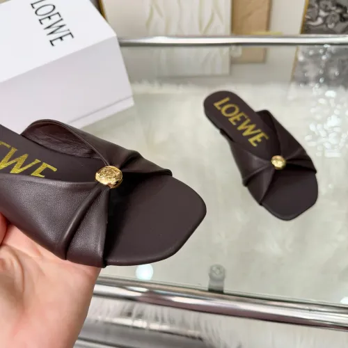 Replica LOEWE Slippers For Women #1472950 $80.00 USD for Wholesale