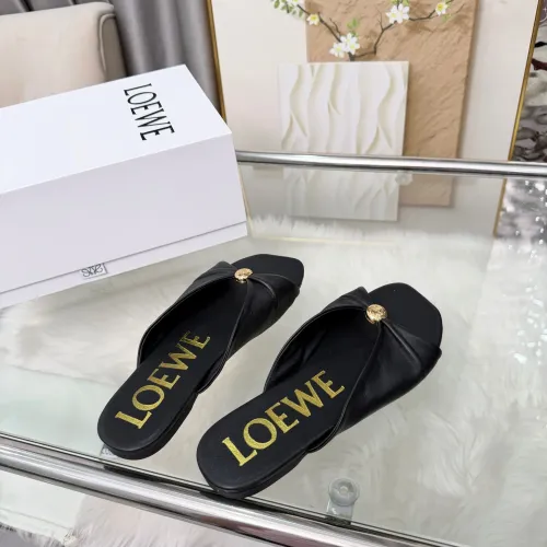 Replica LOEWE Slippers For Women #1472951 $80.00 USD for Wholesale