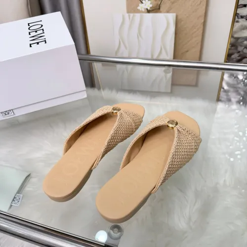 Replica LOEWE Slippers For Women #1472952 $80.00 USD for Wholesale