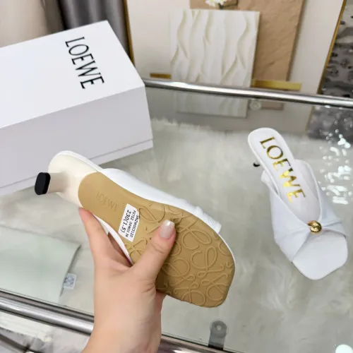 Replica LOEWE Slippers For Women #1472954 $82.00 USD for Wholesale