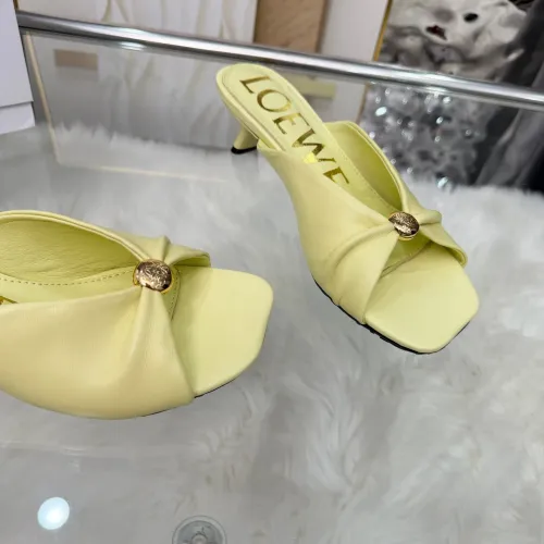 Replica LOEWE Slippers For Women #1472955 $82.00 USD for Wholesale