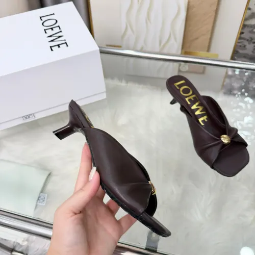 Replica LOEWE Slippers For Women #1472956 $82.00 USD for Wholesale