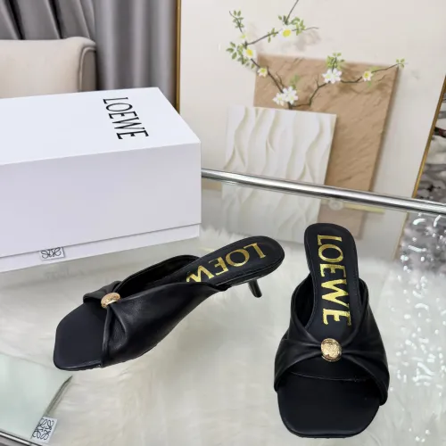 Replica LOEWE Slippers For Women #1472957 $82.00 USD for Wholesale