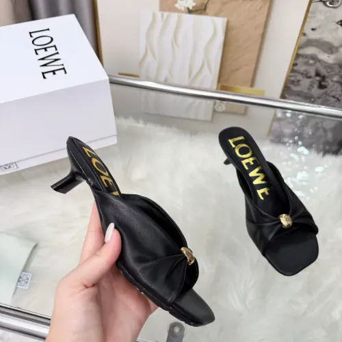 Replica LOEWE Slippers For Women #1472957 $82.00 USD for Wholesale