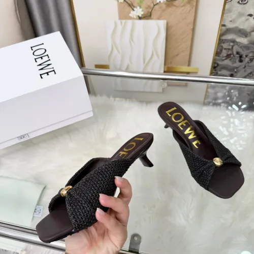 Replica LOEWE Slippers For Women #1472959 $82.00 USD for Wholesale