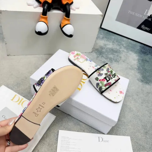 Replica Christian Dior Slippers For Women #1472961 $80.00 USD for Wholesale