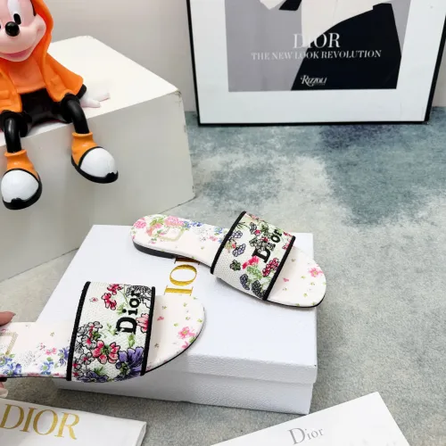 Replica Christian Dior Slippers For Women #1472961 $80.00 USD for Wholesale