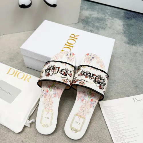 Replica Christian Dior Slippers For Women #1472962 $80.00 USD for Wholesale