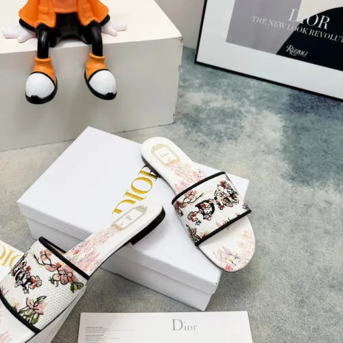 Replica Christian Dior Slippers For Women #1472962 $80.00 USD for Wholesale