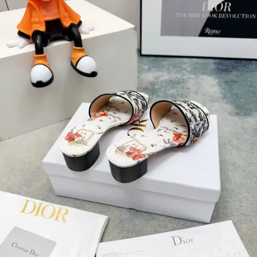 Replica Christian Dior Slippers For Women #1472963 $85.00 USD for Wholesale