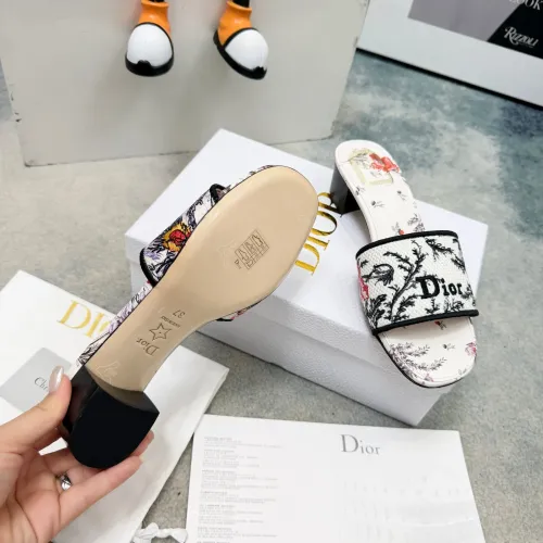 Replica Christian Dior Slippers For Women #1472963 $85.00 USD for Wholesale