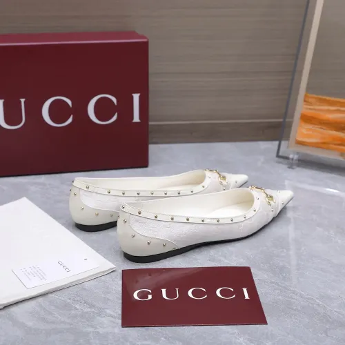 Replica Gucci Flat Shoes For Women #1472970 $118.00 USD for Wholesale