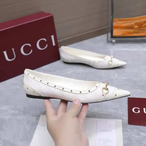 Replica Gucci Flat Shoes For Women #1472970 $118.00 USD for Wholesale