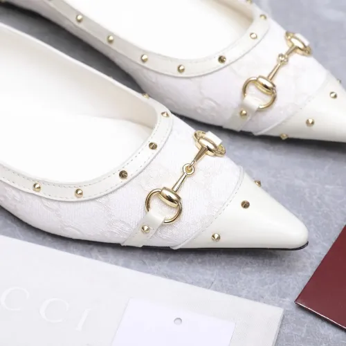 Replica Gucci Flat Shoes For Women #1472970 $118.00 USD for Wholesale