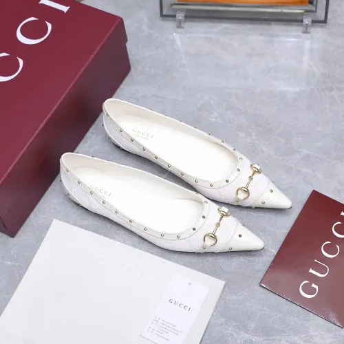 Replica Gucci Flat Shoes For Women #1472970 $118.00 USD for Wholesale