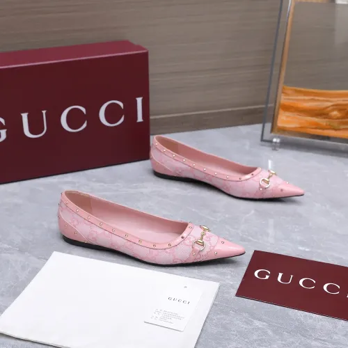 Replica Gucci Flat Shoes For Women #1472971 $118.00 USD for Wholesale