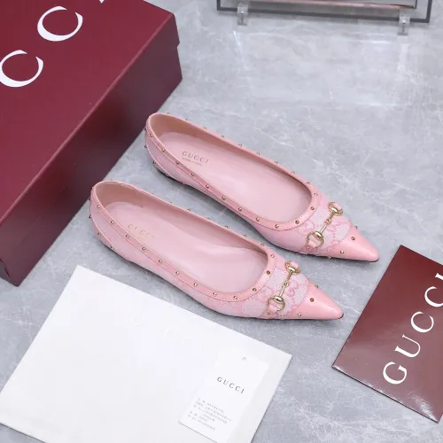Replica Gucci Flat Shoes For Women #1472971 $118.00 USD for Wholesale