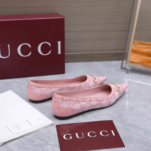 Replica Gucci Flat Shoes For Women #1472971 $118.00 USD for Wholesale