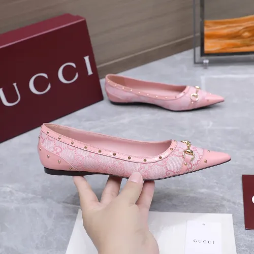 Replica Gucci Flat Shoes For Women #1472971 $118.00 USD for Wholesale