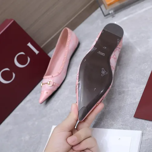 Replica Gucci Flat Shoes For Women #1472971 $118.00 USD for Wholesale