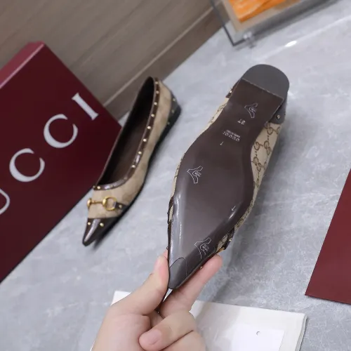 Replica Gucci Flat Shoes For Women #1472972 $118.00 USD for Wholesale