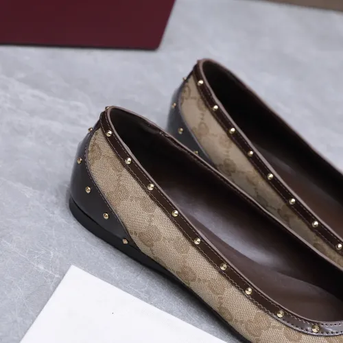 Replica Gucci Flat Shoes For Women #1472972 $118.00 USD for Wholesale
